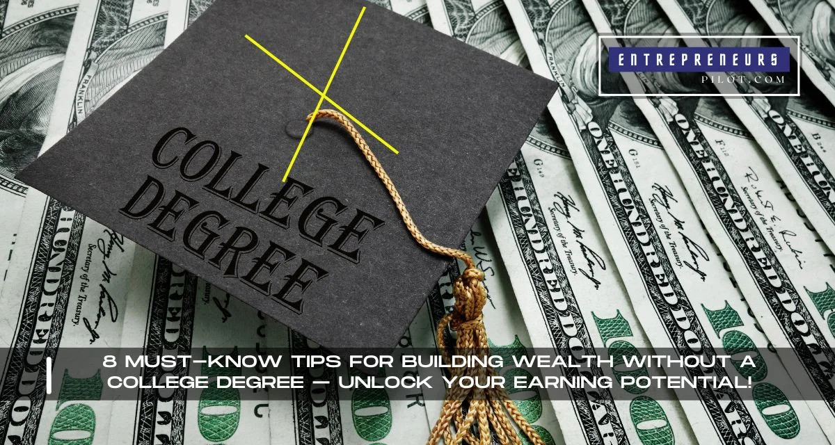 Building Wealth Without A College Degree