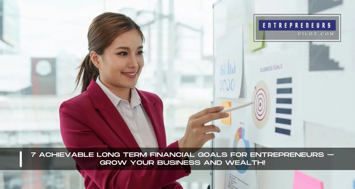 Long Term Financial Goals For Entrepreneurs