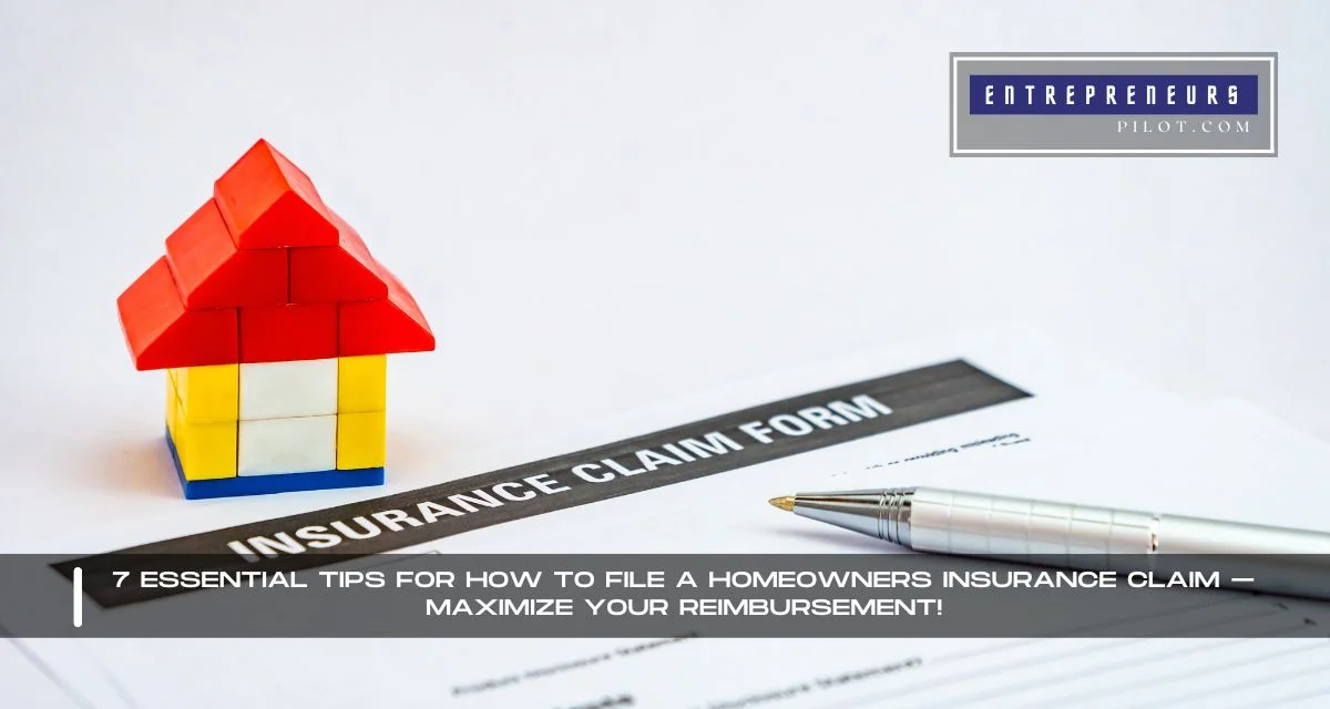 How To File A Homeowners Insurance Claim